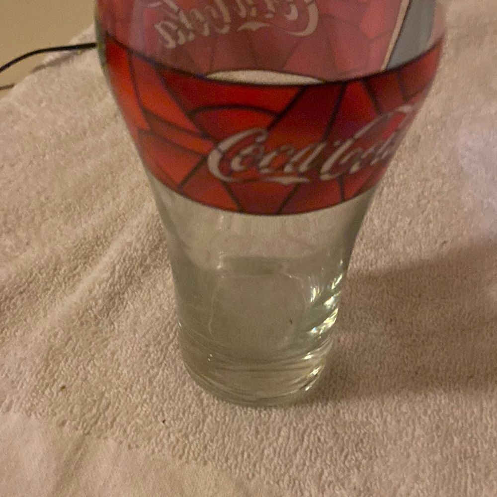 Tiffany Style Coke Cup